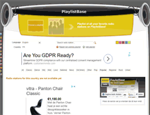 Tablet Screenshot of fr.playlistbase.com