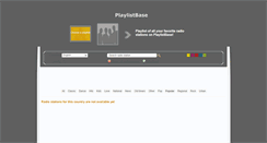 Desktop Screenshot of pl.playlistbase.com