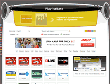 Tablet Screenshot of de.playlistbase.com