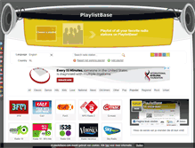 Tablet Screenshot of nl.playlistbase.com